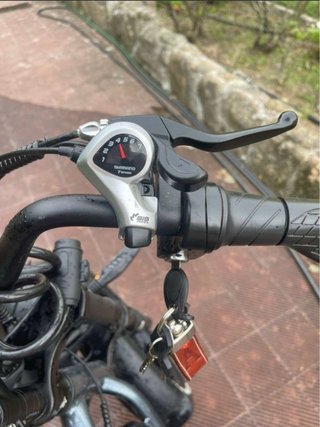 Bicicleta eléctrica estilo retro