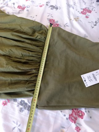 Vestido Zara Halter Globo Verde Talla S