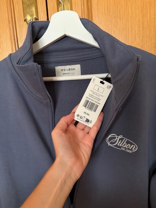 Sudadera Silbon Azul Indigo Talla L