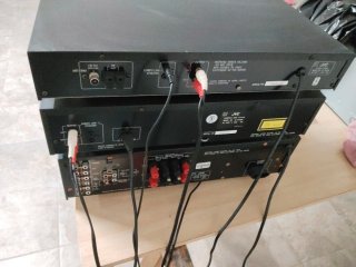 Equipo de música JVC negro