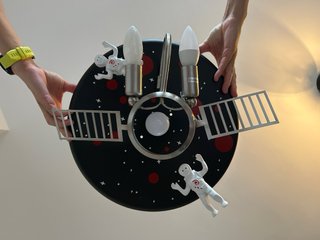 Lámpara infantil astronautas
