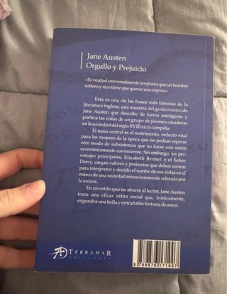 Libro orgullo y prejuicio