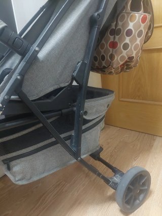 Silla de paseo gris
