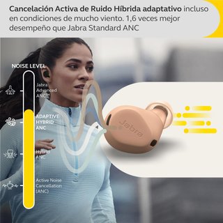 Jabra Elite 8 Active Caramel - Auriculares Bluetoo