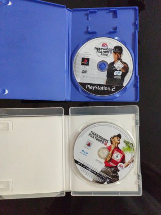 Lote Tiger Woods PGA Tour PS2 y PS3