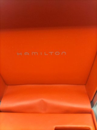 Scatola Hamilton Completa Argento e Bianco