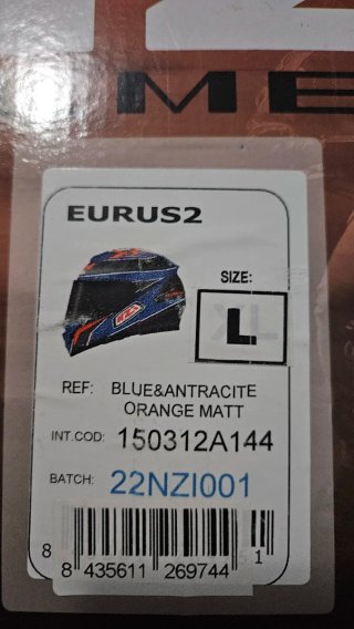 Casco Nzi Eurus 2 Duo (Talla L)