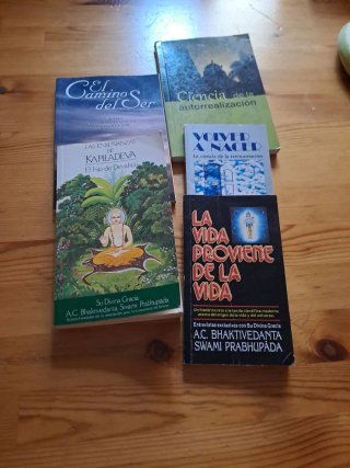 Lote libros Hare Krisna