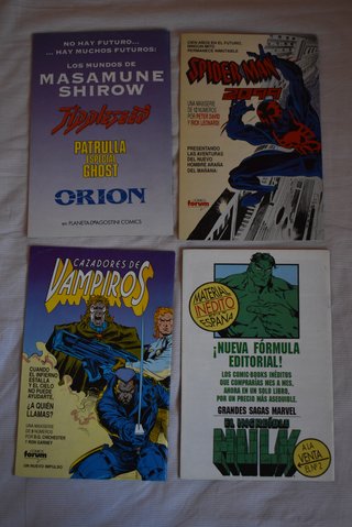 Lote 4 comics Punisher 2099 Marvel Forum
