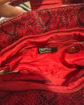 Bolso morral estampado serpiente