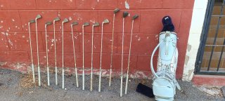 Juego 11 palos de golf Merit con funda