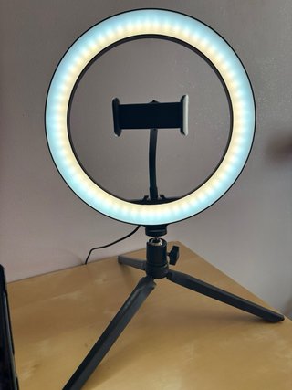 Anillo de Luz HE con trípode