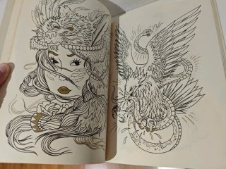 The Tattoo Colouring Book