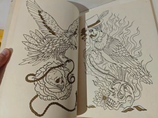 The Tattoo Colouring Book