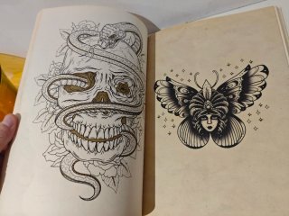 The Tattoo Colouring Book