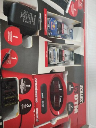 Scalextric C3 DTM Mercedes vs Audi