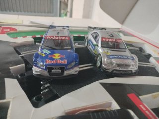 Scalextric C3 DTM Mercedes vs Audi