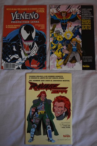 Lote 3 comics Cable La cruzada del infinito Marvel