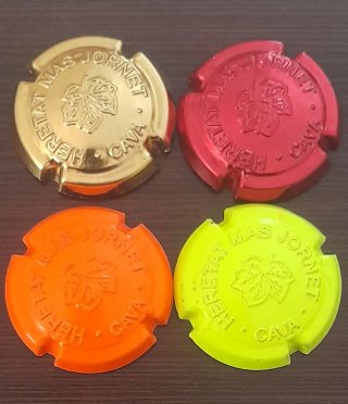 4 plaques/Chapas cava Mas JORNET