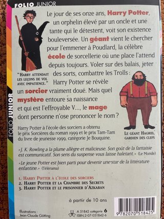 Harry Potter a l'ecole des sorciers