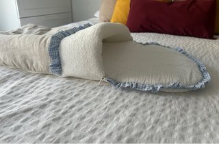 Ropa Carro “Pipa&Limón” Mini Vichy Azul 100% algod