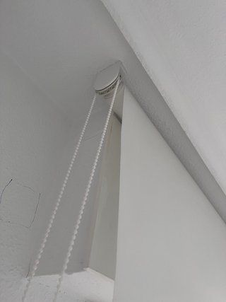 2 Estores Enrollables Beige/Blanco