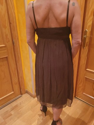 Vestido Adolfo Dominguez Marrón