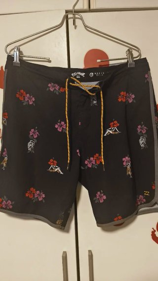 Bañador Billabong Negro Estampado Floral