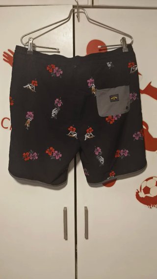Bañador Billabong Negro Estampado Floral