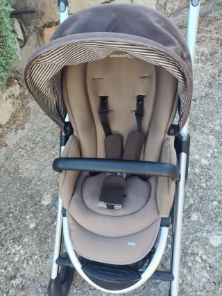 Trio Bebé Confort Elea Silla + Capazo + Maxicosi.
