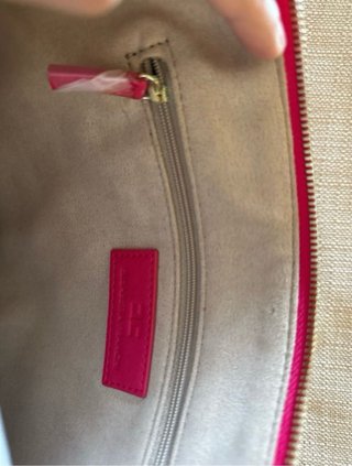Borsa Elisabetta Franchi fucsia con catena oro