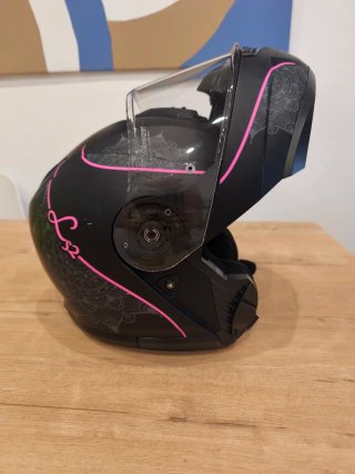 Casco HJC C91 + LS2 Strobe II + Intercomunicadores