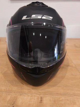 Casco HJC C91 + LS2 Strobe II + Intercomunicadores