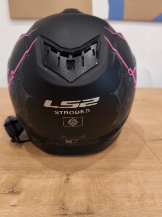 Casco HJC C91 + LS2 Strobe II + Intercomunicadores