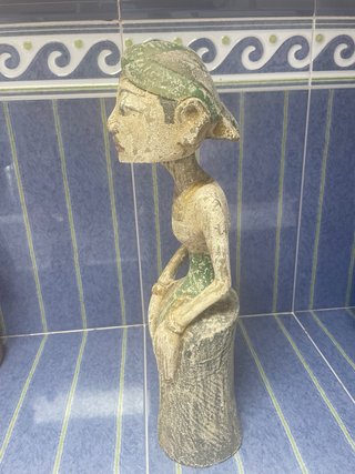 Figura decorativa de  madera 60 cm