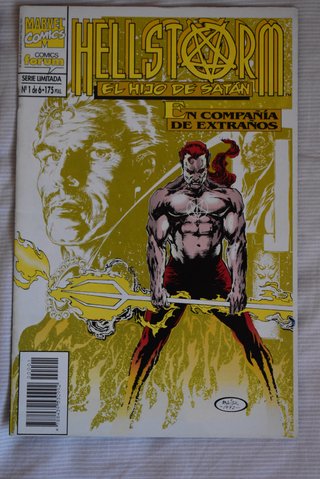 Lote 2 comics Dientes de Sable Hellstorm Forum