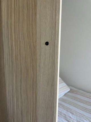 Armario IKEA PAX efecto roble