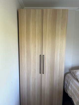 Armario IKEA PAX efecto roble