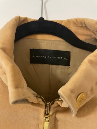 Chaqueta Beige Purificación Garcia Talla S