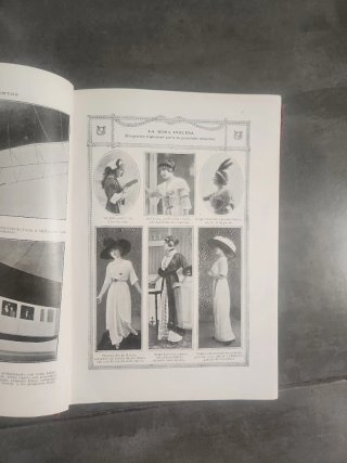 Revista la Familia 1912,con fotografía del Titanic
