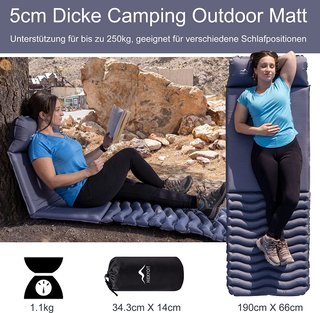 Colchoneta aislante camping HIEKYIOIT