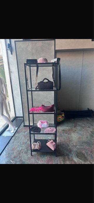 Vetrina Espositore Ikea Vetro Metallo