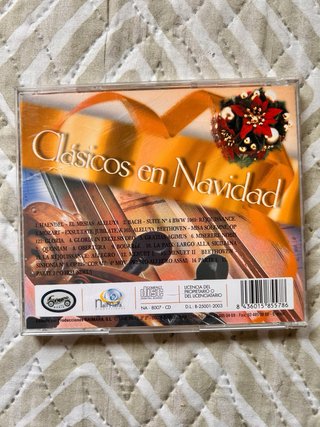 Lote 5 CDs Música Navideña Clásica y Pop