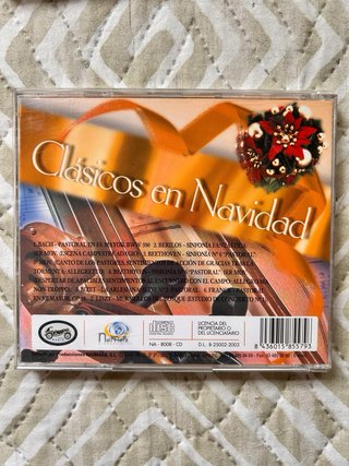 Lote 5 CDs Música Navideña Clásica y Pop