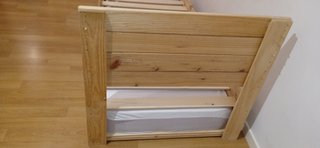 Cama individual con cama supletoria LUFE