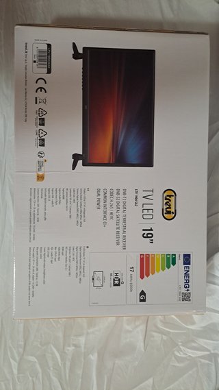 TV Trevi 19” HD 12V/230V camper/caravana
