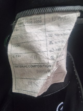 Traje D&G Negro