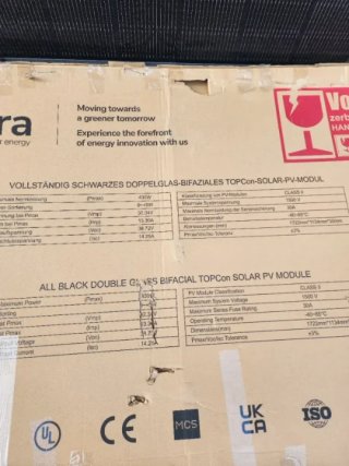 Panel Solar 430W Esunra