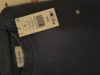 Sudadera Silbon Azul Gris