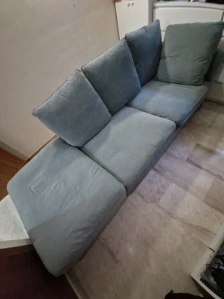 Sofá Cama/llit Ikea Grönlid 2 Plazas + Puff ottoma